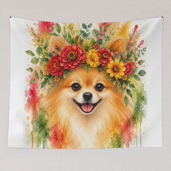 Item preview, Floral Papillon designed and sold by Weird & wonderful .