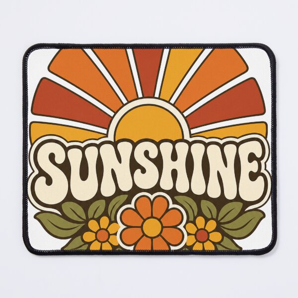 Item preview, Retro Sunburst - Groovy 70s Aesthetic Design designed and sold by VisualArtsOasis.