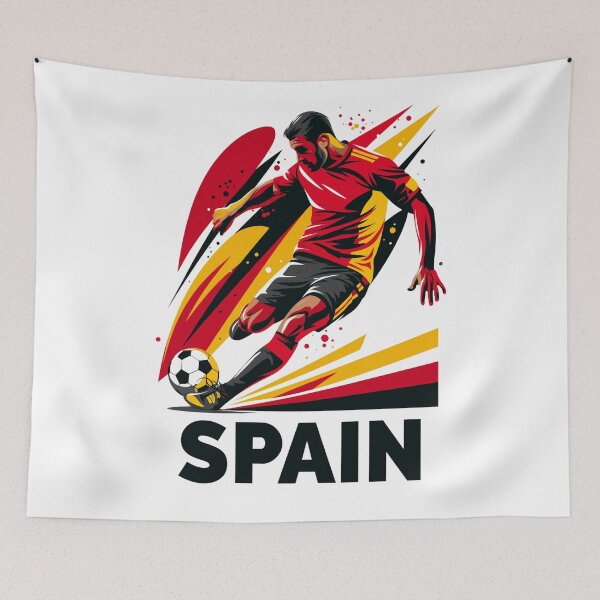 Item preview, Spain Soccer designed and sold by StudioRedKoala.