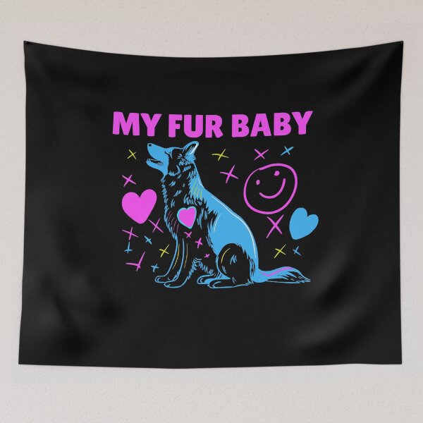 Item preview, My Fur Baby – Cute German Shepherd Dog Lover Gift designed and sold by BritishDelights.
