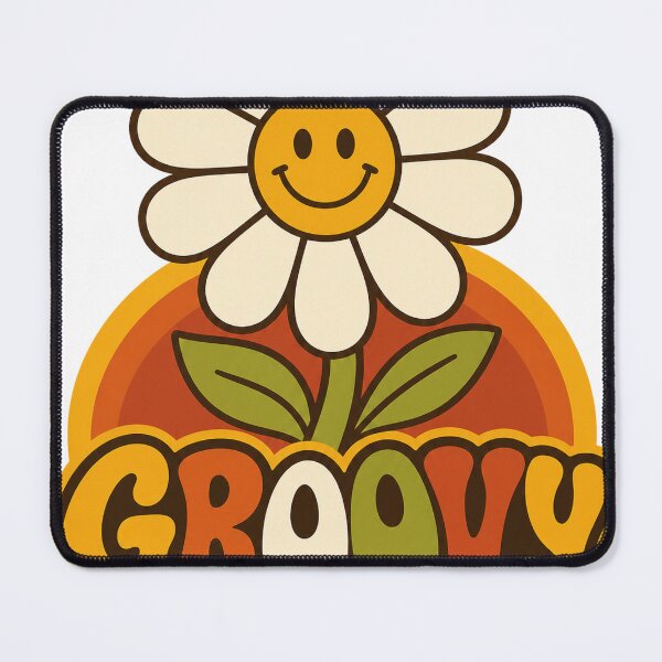 Item preview, Retro Groovy Daisy - Groovy 70s Aesthetic Design designed and sold by VisualArtsOasis.
