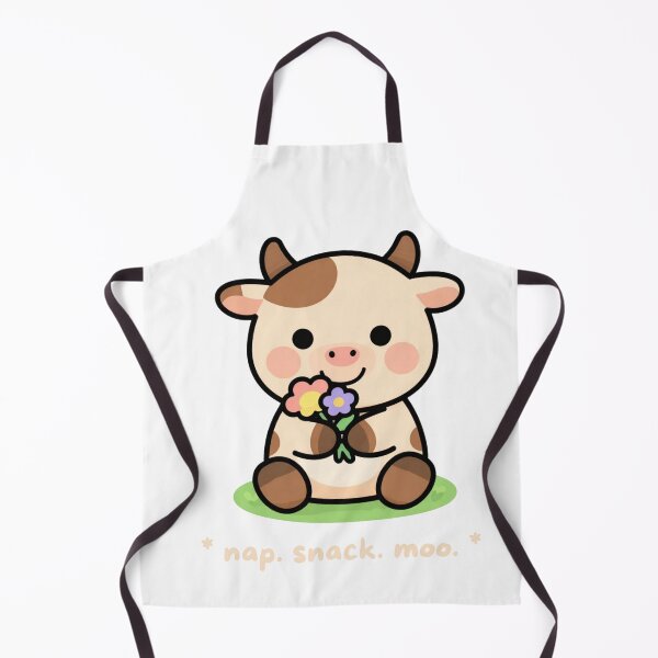 Item preview, nap. snack. moo. cute cow aesthetic designed and sold by BCapybara.