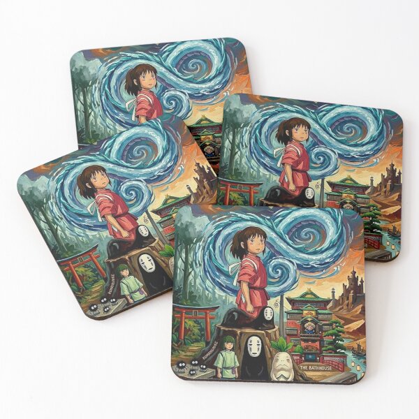 Item preview, A Journey to the Spirit Realm – Spirited Away Fine Art Print designed and sold by Art's Diner.