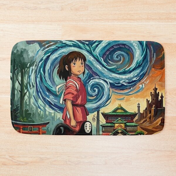 Item preview, A Journey to the Spirit Realm – Spirited Away Fine Art Print designed and sold by Art's Diner.