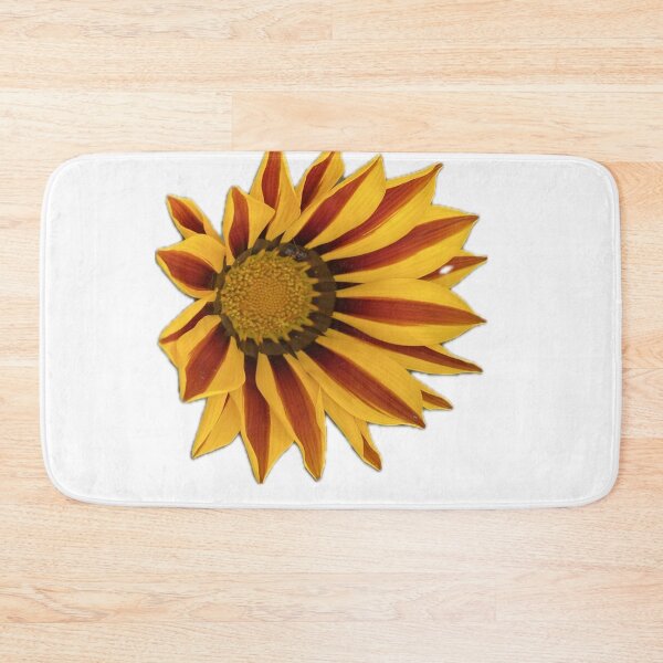 Item preview, Bold Yellow and Orange Striped Gazania Flower Cutout designed and sold by BalkanBloom.
