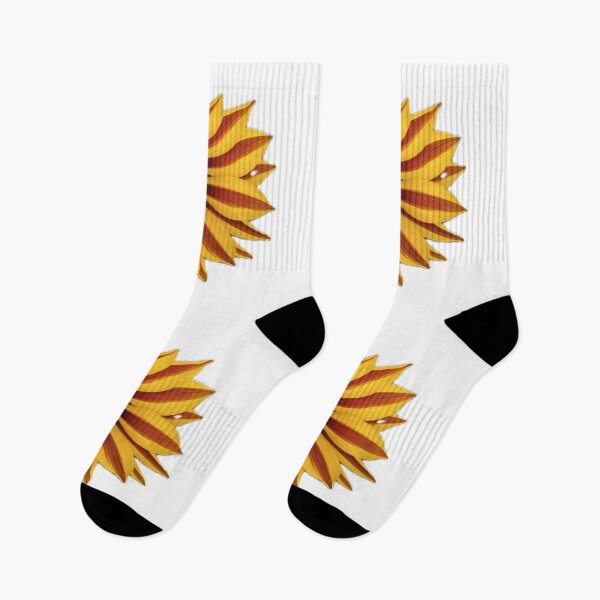 Item preview, Bold Yellow and Orange Striped Gazania Flower Cutout designed and sold by BalkanBloom.