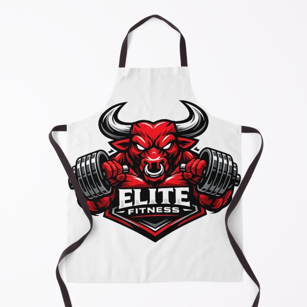 Item preview, Elite Fitness Angry Bull Gym Bodybuilding Logo designed and sold by Digistore1221.