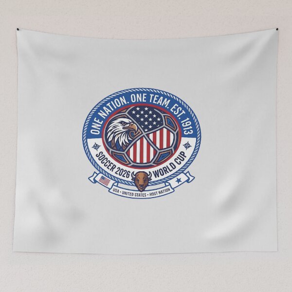Item preview, USA Soccer 2026 World Cup United States Team Emblem designed and sold by Shopy-24.online.