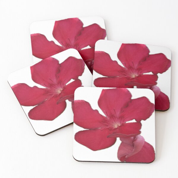 Item preview, Radiant Crimson Red Oleander Flower Cutout designed and sold by BalkanBloom.