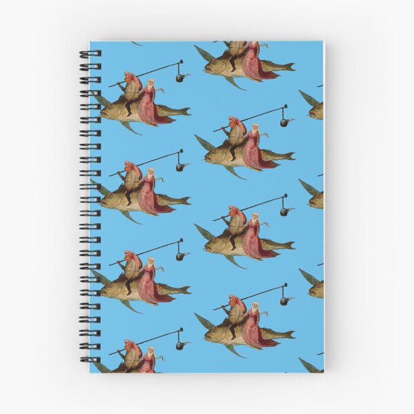 Item preview, Surreal Hieronymus Bosch Fish Rider designed and sold by TeeARTHY.