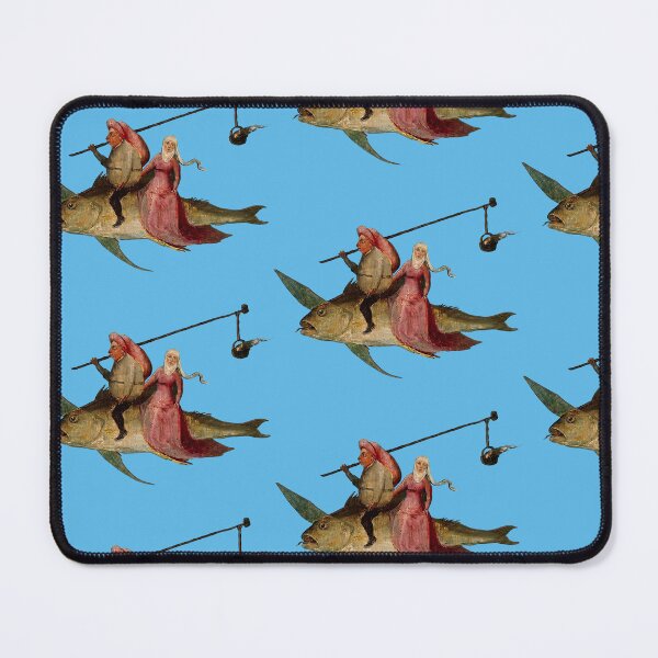 Item preview, Surreal Hieronymus Bosch Fish Rider designed and sold by TeeARTHY.