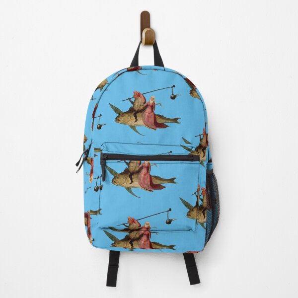 Item preview, Surreal Hieronymus Bosch Fish Rider designed and sold by TeeARTHY.