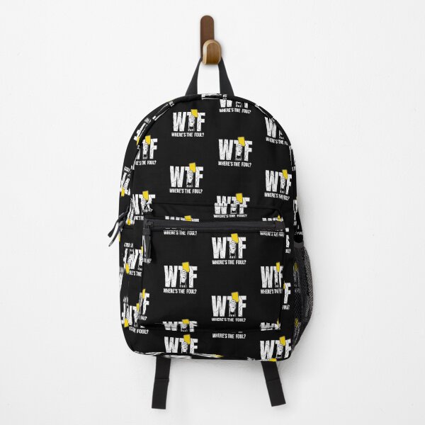 Item preview, WTF Where's The Foul Funny Soccer Design designed and sold by AnnSign.