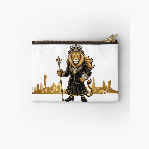 Item preview, Urban Queen Lioness Crown Black Gold City Boss Women designed and sold by Presshue.