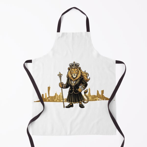 Item preview, Urban Queen Lioness Crown Black Gold City Boss Women designed and sold by Presshue.