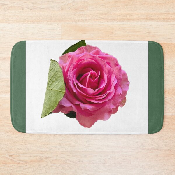 Item preview, Romantic Hot Pink Rose Blossom Cutout designed and sold by BalkanBloom.