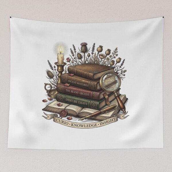 Item preview, Dark Academia Aesthetic T-Shirt — Bookworm Reader Literary Gift designed and sold by Seifinty .