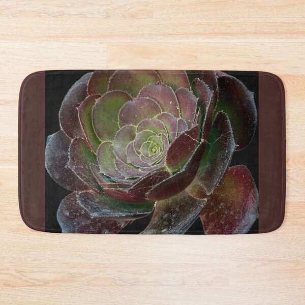 Item preview, Moody Dark Purple Aeonium Succulent Rosette Cutout designed and sold by BalkanBloom.