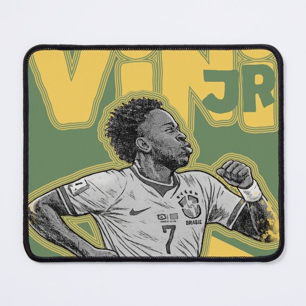 Item preview, Vinicius Junior Vini Jr Real Madrid Brazil Football Soccer designed and sold by StudioAyinla.