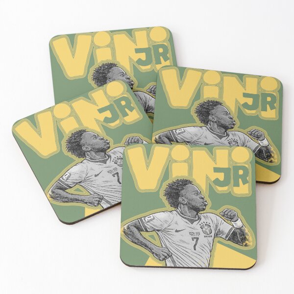 Item preview, Vinicius Junior Vini Jr Real Madrid Brazil Football Soccer designed and sold by StudioAyinla.