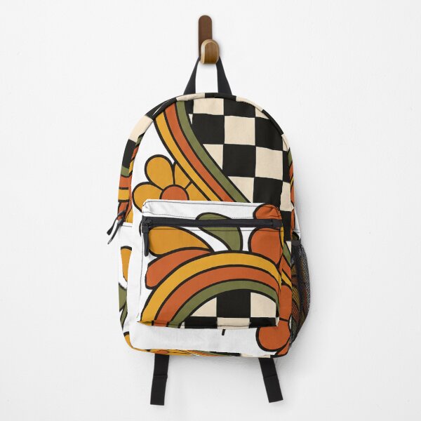 Item preview, Retro Checkerboard Heart - Groovy 70s Aesthetic Design designed and sold by VisualArtsOasis.