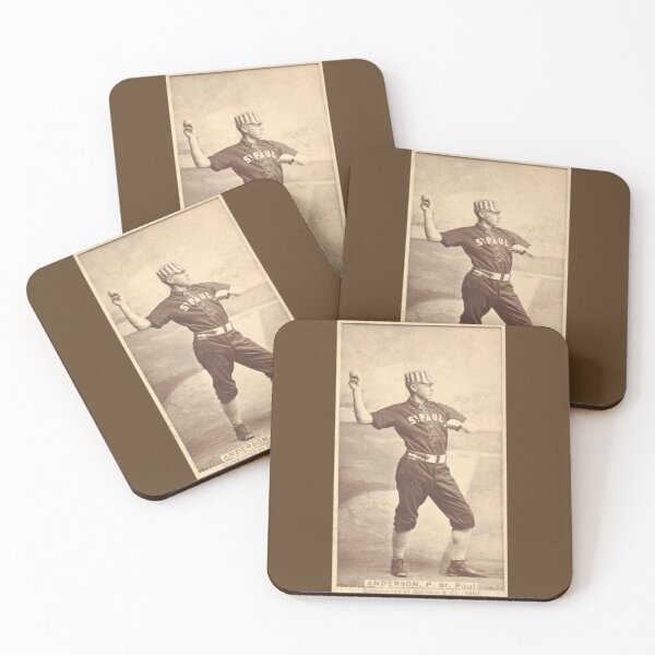Item preview, Vintage Baseball Player Anderson designed and sold by collageDP.