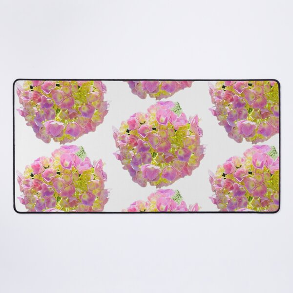 Item preview, Soft Pink and Lime Green Hydrangea Blossom Cutout designed and sold by BalkanBloom.