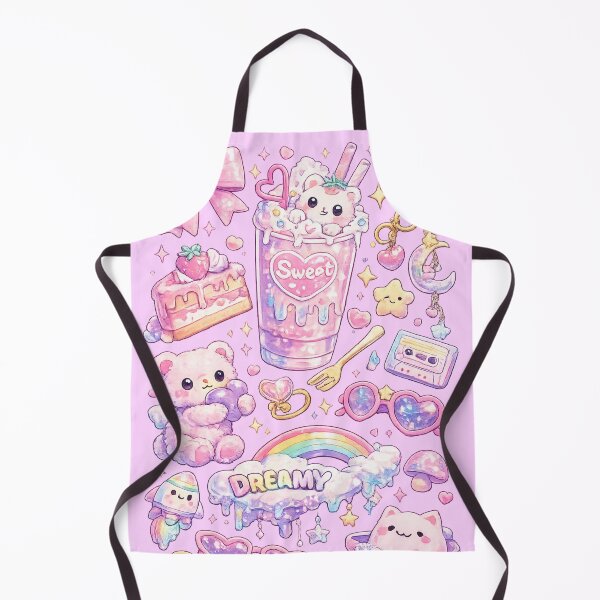 Item preview, Dreamy Sweet Kawaii Pastel Collage with Teddy Bear designed and sold by World-of-Magic.