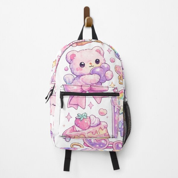 Item preview, Dreamy Sweet Kawaii Pastel Collage with Teddy Bear designed and sold by World-of-Magic.