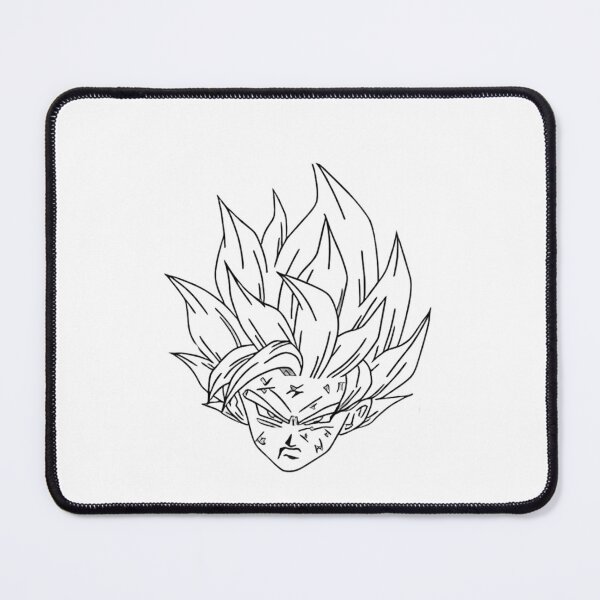 Item preview, Angry legendary Saiyan hair outline vector designed and sold by JohnnyFive8.