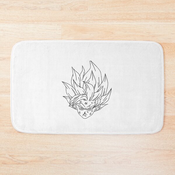 Item preview, Angry legendary Saiyan hair outline vector designed and sold by JohnnyFive8.