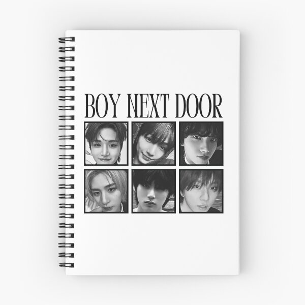 Item preview, BoyNextDoor Square Full group Kpop Boy group digital art korean pop art designed and sold by AJUNICE STUDIO.