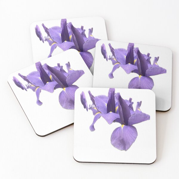 Item preview, Regal Purple Iris Blossom Botanical Cutout designed and sold by BalkanBloom.