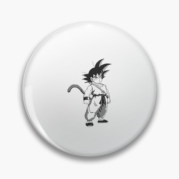 Item preview, Young Saiyan boy with monkey tail standing proudly designed and sold by JohnnyFive8.