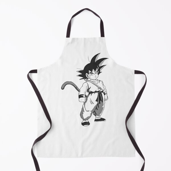 Item preview, Young Saiyan boy with monkey tail standing proudly designed and sold by JohnnyFive8.