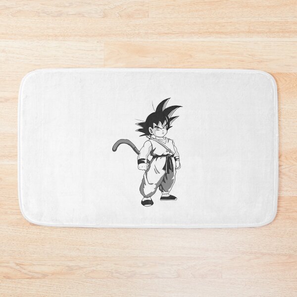 Item preview, Young Saiyan boy with monkey tail standing proudly designed and sold by JohnnyFive8.