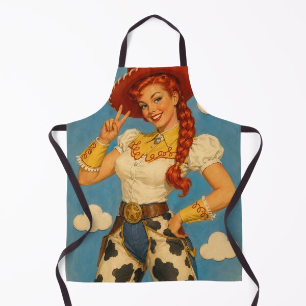 Item preview, Vintage Cowgirl Pinup designed and sold by Cosplayvintage.