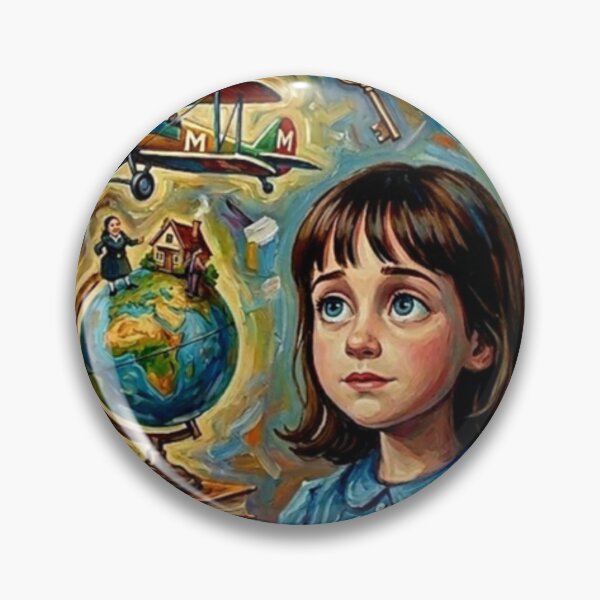 Item preview, Matilda Poster – Roald Dahl Book Lover Art designed and sold by Art's Diner.
