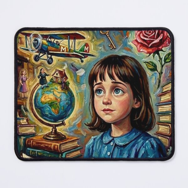 Item preview, Matilda Poster – Roald Dahl Book Lover Art designed and sold by Art's Diner.