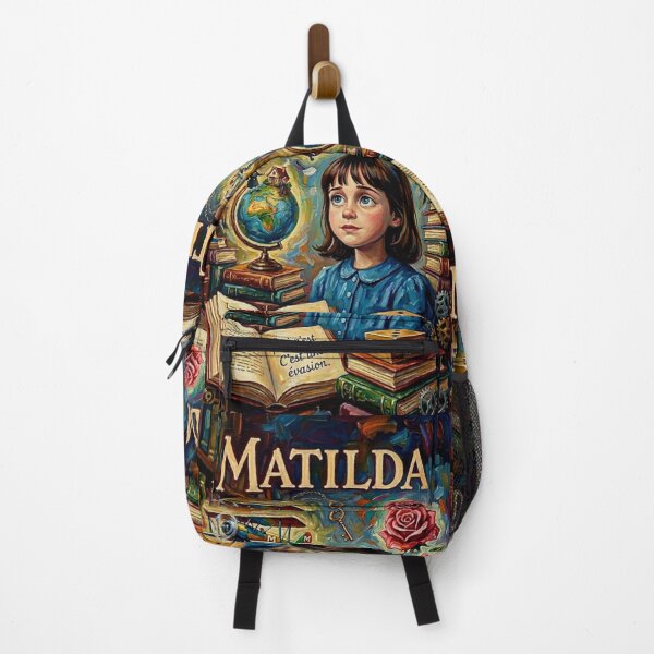 Item preview, Matilda Poster – Roald Dahl Book Lover Art designed and sold by Art's Diner.