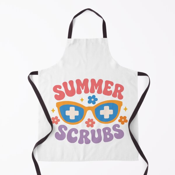 Item preview, Summer Scrubs Retro Groovy Nurse Vacation Design designed and sold by Glotify.