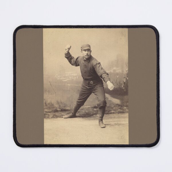 Item preview, Vintage Baseball Player Burns designed and sold by collageDP.