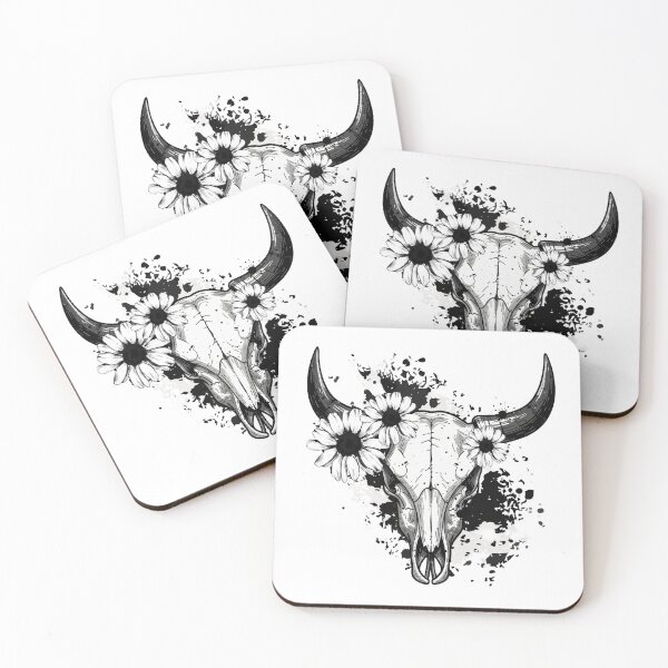 Item preview, sunflower and bull designed and sold by EverydayMOM!92.