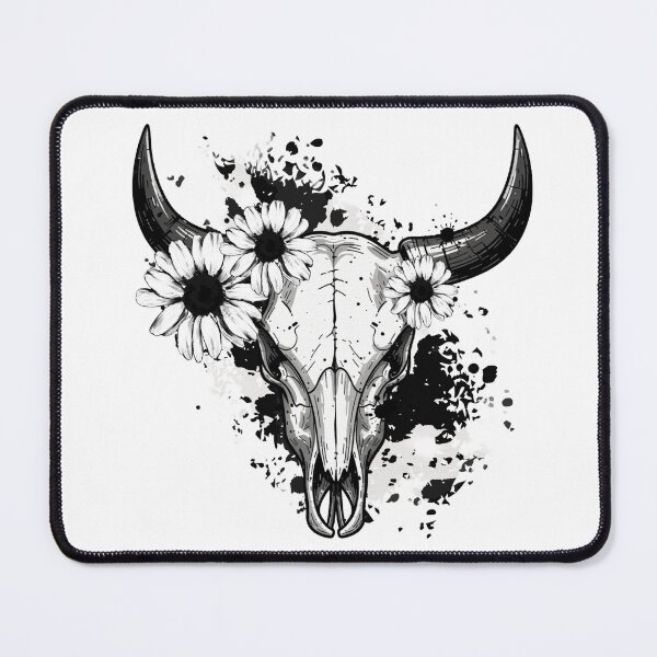 Item preview, sunflower and bull designed and sold by EverydayMOM!92.