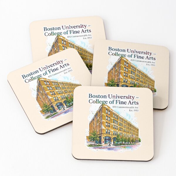 Item preview, Boston Fine Arts College Watercolor Heritage Tee designed and sold by EvergreenPark - Tee Studio.