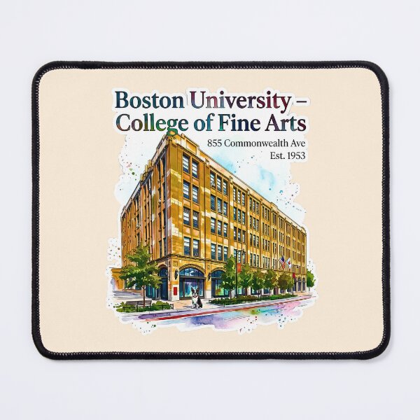 Item preview, Boston Fine Arts College Watercolor Heritage Tee designed and sold by EvergreenPark - Tee Studio.