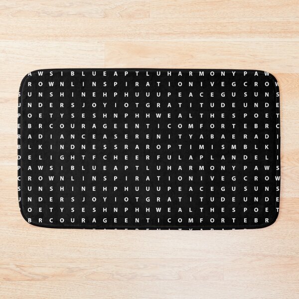 Item preview, Positive crossword puzzle designed and sold by Visual Arts Dominika Cybuch.