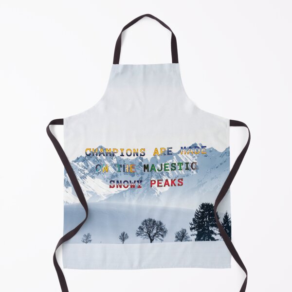 Item preview, Champions are Made on the Majestic Snowy Peaks #4 designed and sold by Holy JM Designs.