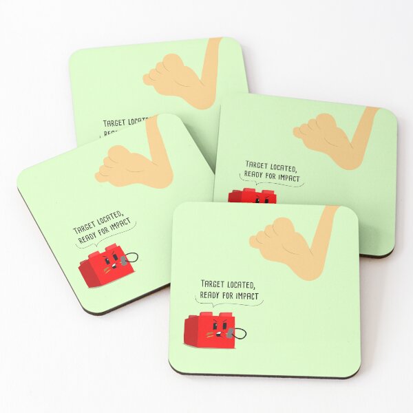 Item preview, Stepping On Toy Brick Funny Cartoon designed and sold by AbanicoRD.
