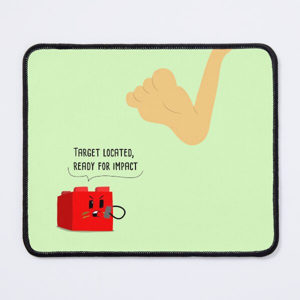Item preview, Stepping On Toy Brick Funny Cartoon designed and sold by AbanicoRD.